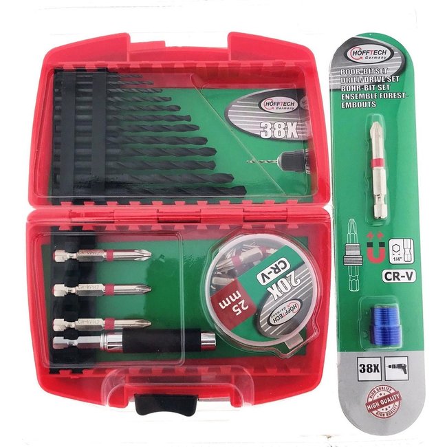 Hofftech 38 Delige Magnetische Boor-Bitset