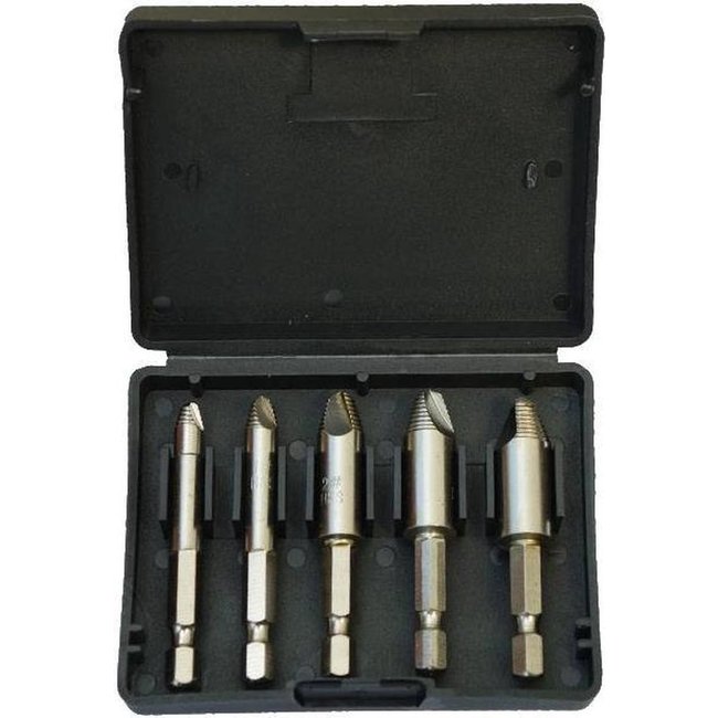 Benson Schroefverwijderset 5 delig