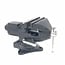 Hofftech Bankschroef Quick Release 80 mm – Met 360° Draaivoet en Aambeeld