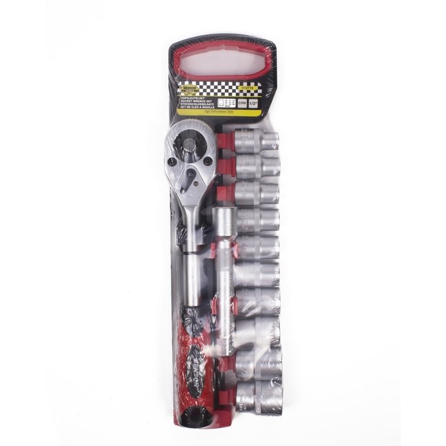 Benson Dopsleutelset 1/2" opname - 12 Delig