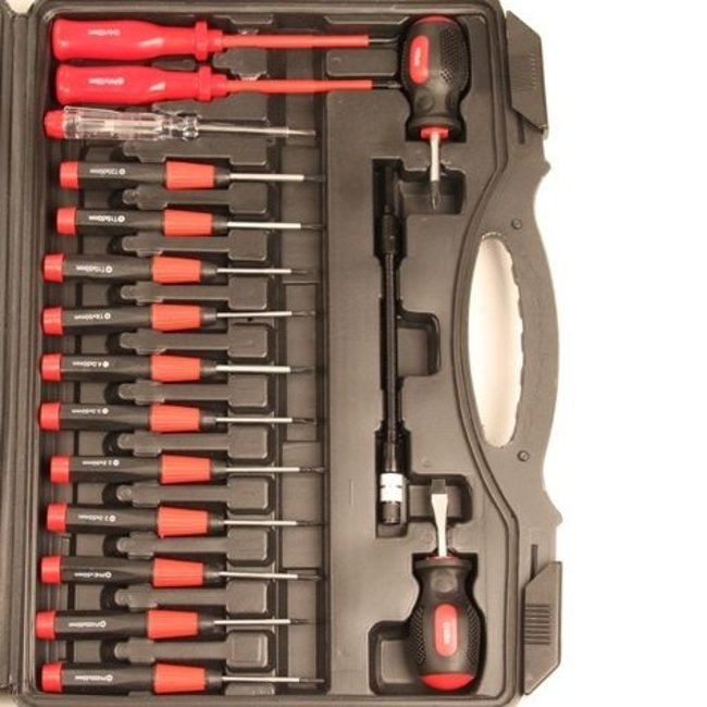 Schroevendraaier en bitset 49 delig