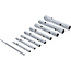 BGS Pijpsleutelset - 6 x 7 t/m 20 x 22 mm - 9 delig