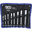 BGS Pijpsleutelset - 6 x 7 t/m 20 x 22 mm - 9 delig