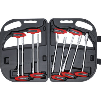 BGS Do it yourself Dopsleutelset met T-greep - 6 t/m 14 mm - 9 delig