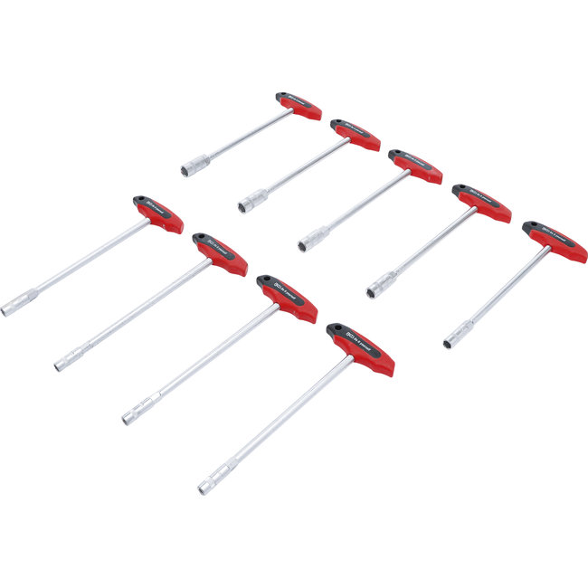 BGS Dopsleutelset met T-greep - 6 t/m 14 mm - 9 delig