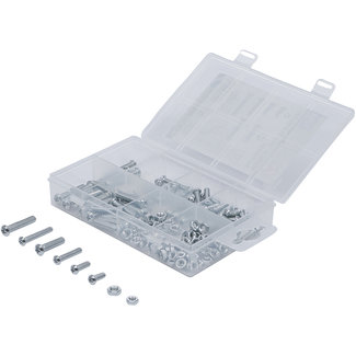 BGS Do it yourself Assortiment moeren en schroeven M4 en M5, 126 delig