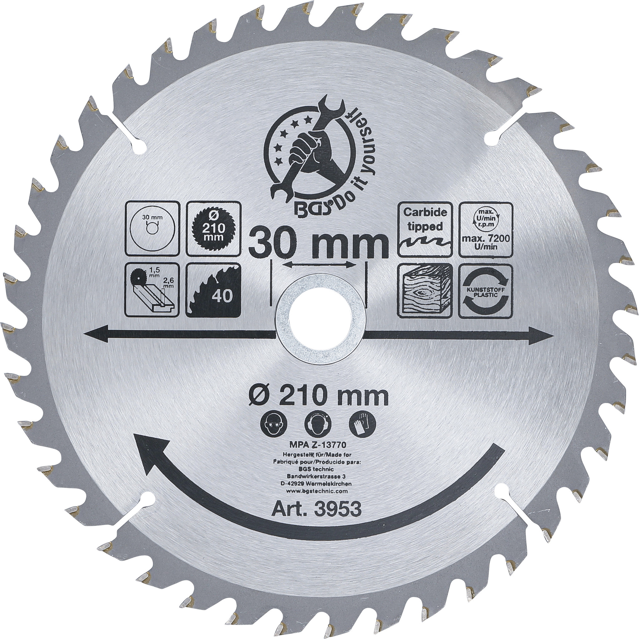 DeWALT DT99565 XR Cirkelzaagblad - 210 x 30 x 24T - Hout DeWALT DT99565 XR Cirkelzaagblad - 210 x 30 x 24T - Hout