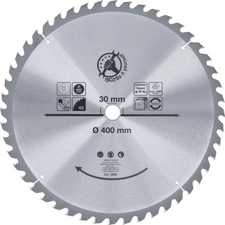 BGS HM cirkelzaagblad | Ø 400 x 30 x 3,4 mm | 48 tanden