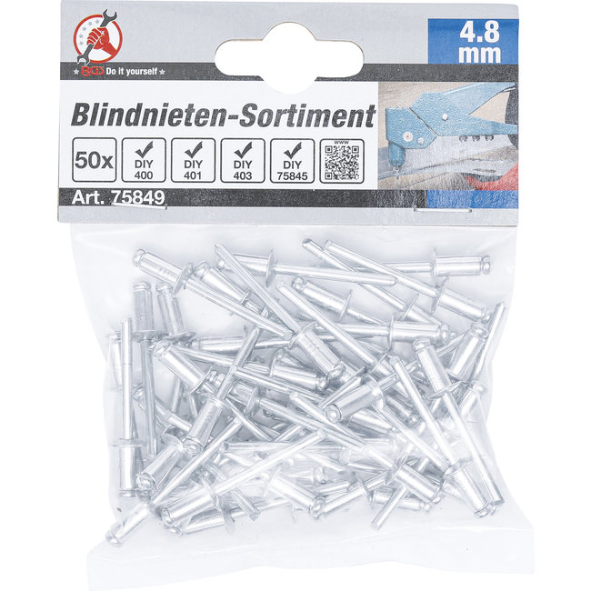 BGS Popnageltang - 2,4 t/m 4,8 mm - 250 mm