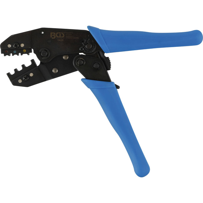 BGS Kabelschoentang met ratelfunctie voor geïsoleerde kabelconnector 0,5 - 6 mm²