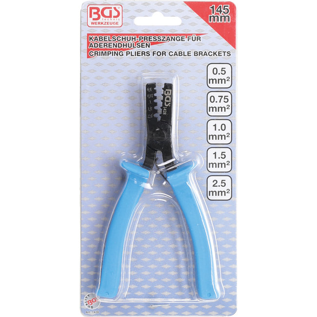 BGS Adereindhulstang 0,5 - 2,5 mm²