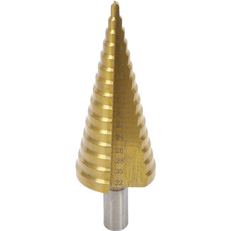 BGS technic Trappenboor titanium gecoat Ø 4 - 32 mm