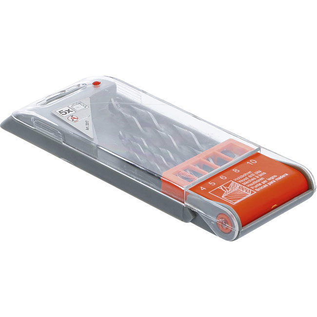 BGS Houtboorset - 4 t/m 10 mm - 5 delig