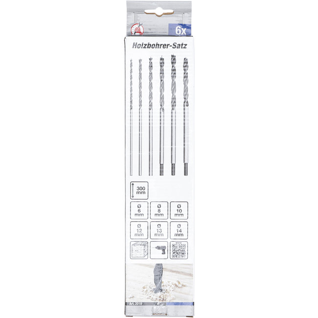 BGS Houtboorset - 6 t/m 14 mm - 6 delig