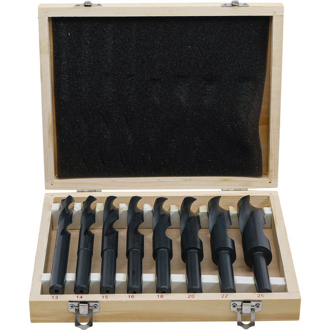 BGS HSS-borenset - 13 t/m 25 mm - 8 delig