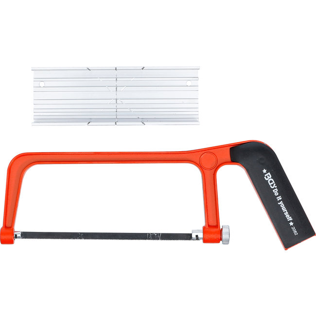 BGS Aluminium zaagbeugel met versteklade en zaagblad, 150 mm