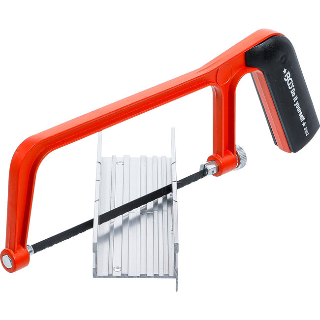 BGS Aluminium zaagbeugel met versteklade en zaagblad, 150 mm
