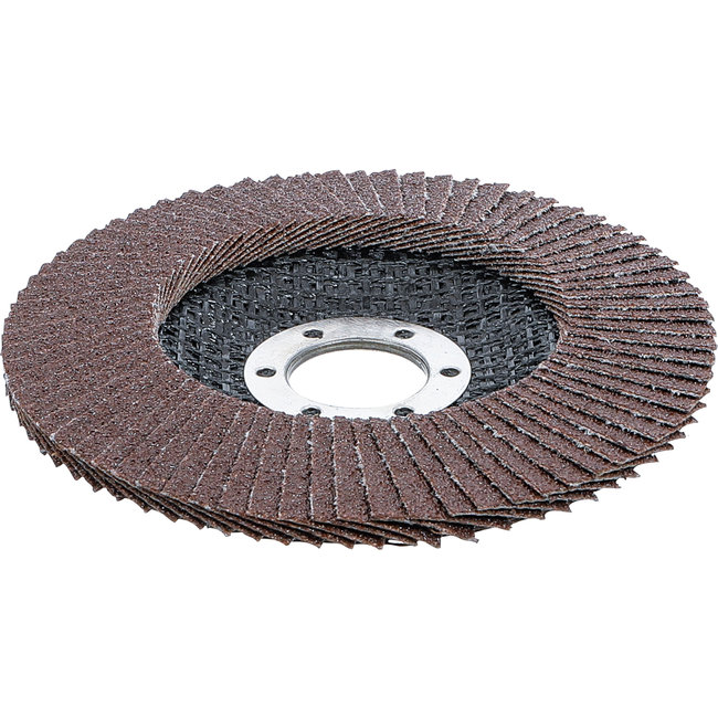 BGS Lamellenslijpschijf 115 mm, korrel 80