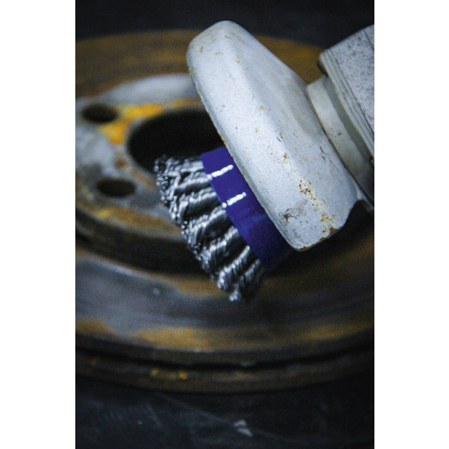 BGS Komborstel staaldraad, opname M14x2, 65 mm