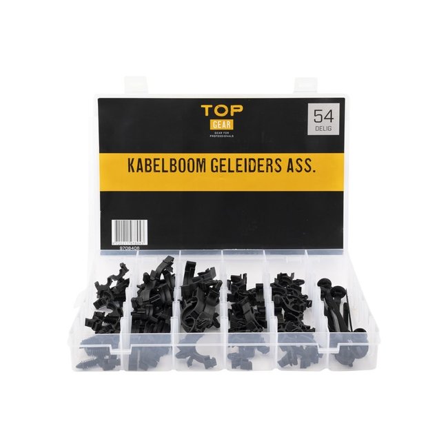 Topgear Kabelboom geleiders assortiment 54 delig