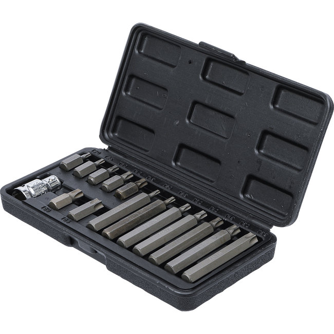 BGS Bitset 10 mm (3/8") T-profiel (voor Torx) 15 delig