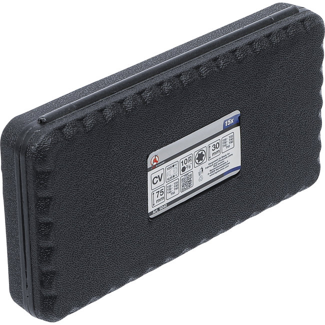 BGS Bitset 10 mm (3/8") T-profiel (voor Torx) 15 delig