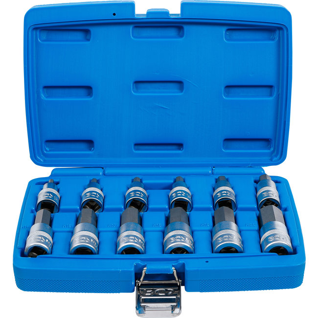 BGS Dopsleutelbitset 1/2" INBUS - 5 t/m 22 mm - 12 delig