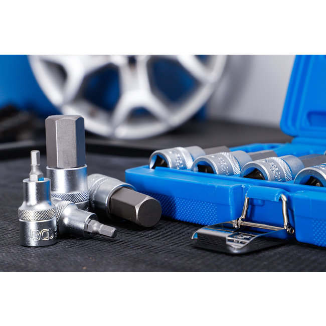 BGS Dopsleutelbitset 1/2" INBUS - 5 t/m 22 mm - 12 delig