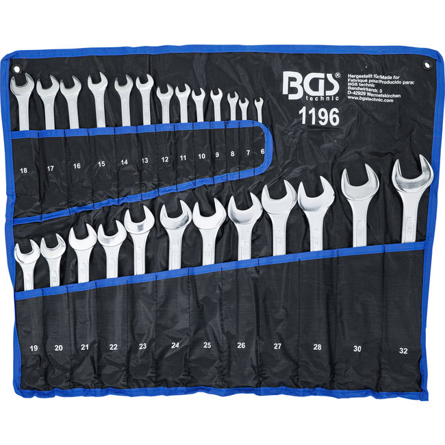 BGS Steekringsleutelset - 6 t/m 32 mm - 25 delig