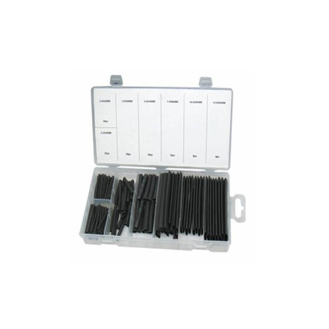 Weber Tools Assortiment  Krimpkous zwart 127 stuks