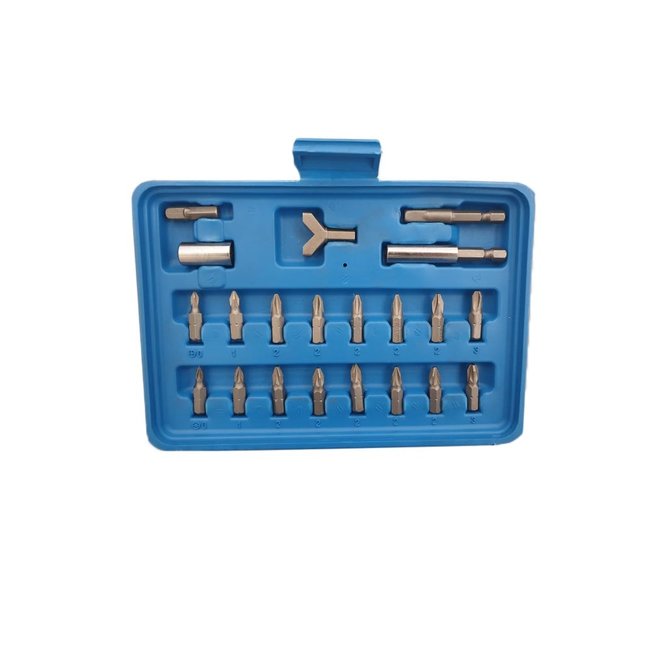 Weber Tools Bits set 100 stuks 1/4" in opbergdoos