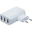 BGS Universele USB-oplader 3 USB-poorten, max 3,4 A totaal