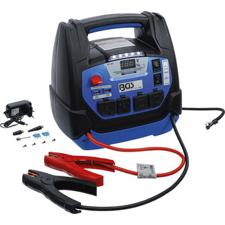 BGS technic Multifunctioneel starthulpapparaat & mobiele voeding 5-in-1, 18 Ah