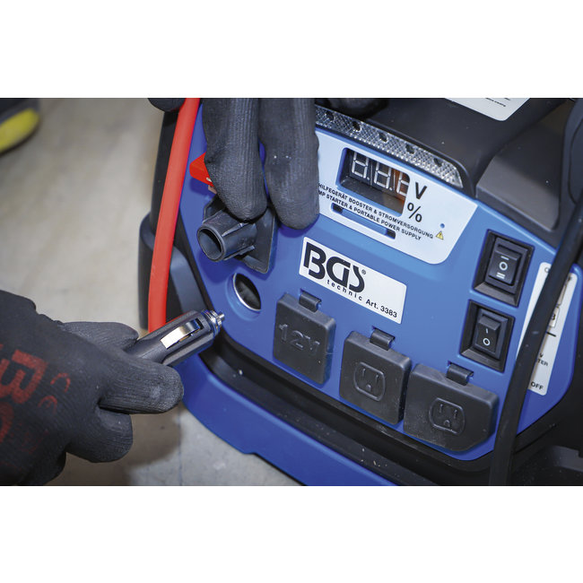 BGS Multifunctioneel starthulpapparaat & mobiele voeding 5-in-1, 18 Ah