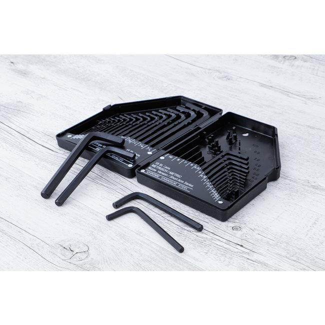 BGS Inbussleutel set inch en metrisch, 30 delig