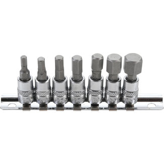 BGS technic Dopsleutelbitset - 1/4" - INBUS 4 t/m 12 mm - 7 delig