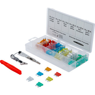 BGS technic Assortiment autozekeringen standaard, 92 delig