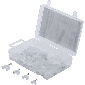BGS Do it yourself Assortiment kabelklemmen 71 delig