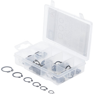 BGS Do it yourself Assortiment borgringen buiten Ø 8 - 19 mm, 78 delig