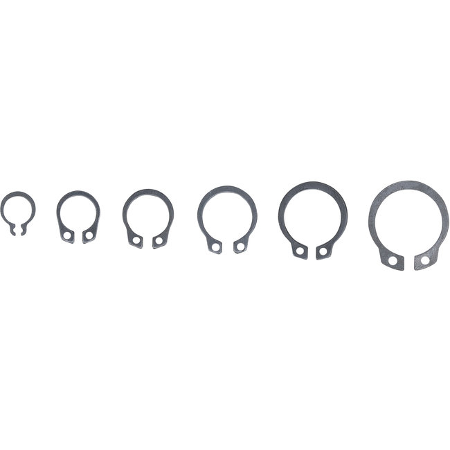 BGS Assortiment borgringen buiten Ø 8 - 19 mm, 78 delig