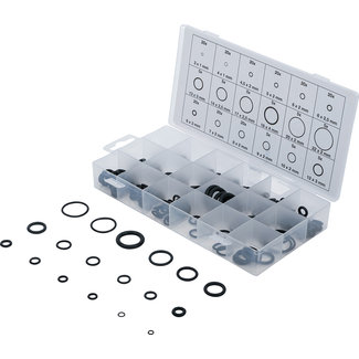 BGS technic O-ring assortiment 3 - 22 mm, 225 delig