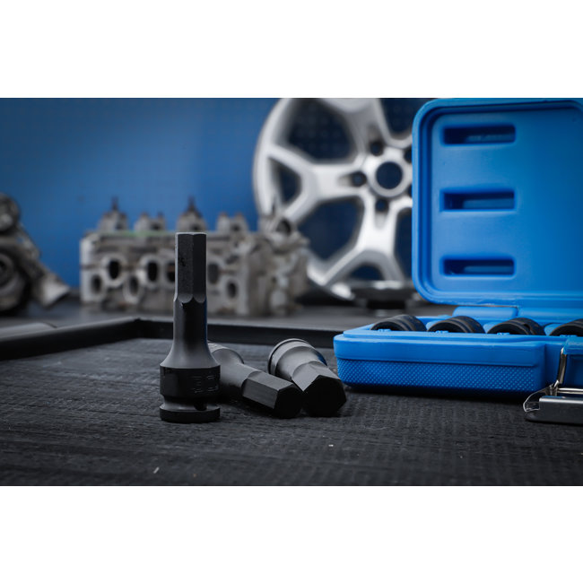 BGS Krachtdoppen set 1/2", inbus 5 - 19 mm, 8 delig