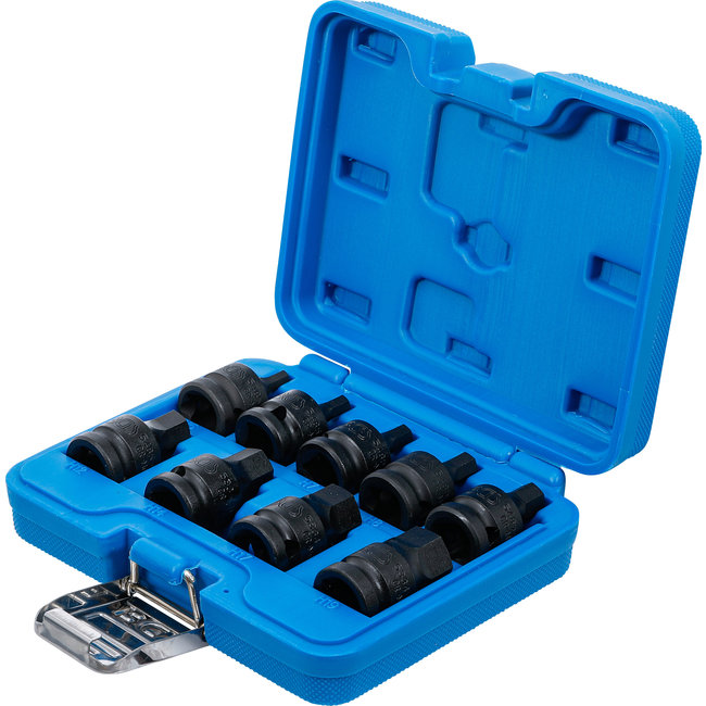 BGS Krachtdoppen set 1/2",  inbus 5 - 19 mm, 9 delig