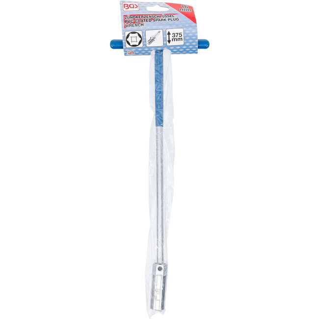 BGS Bougiesleutel met T-greep, kogelscharnier 16 mm