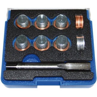 BGS technic Reparatieset voor olieaftap schroefdraad M14 x 1,25 mm