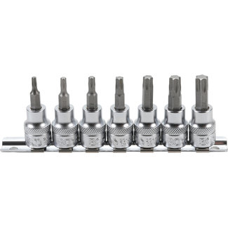 BGS technic Dopsleutelbitset 3/8" Torx T15 - T50, 7 delig