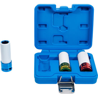 BGS technic Kracht wielmoerdopsleutelset - 1/2" - 17, 19 en 21 mm - 3 delig