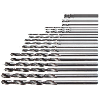 BGS technic HSS-miniborenset 0,5 - 3,0 mm, 25 delig