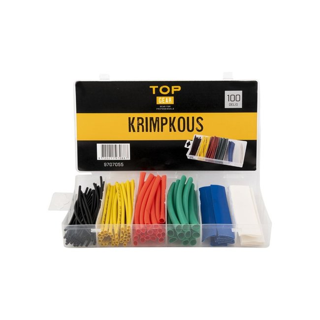 Krimpkous assortiment 100 delig