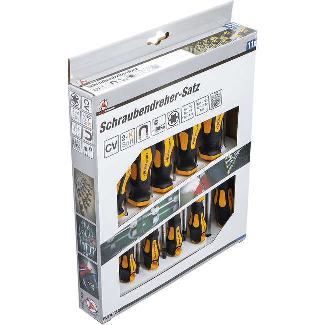 BGS Torx schroevendraaierset - T6 t/m T40 - 11 delig